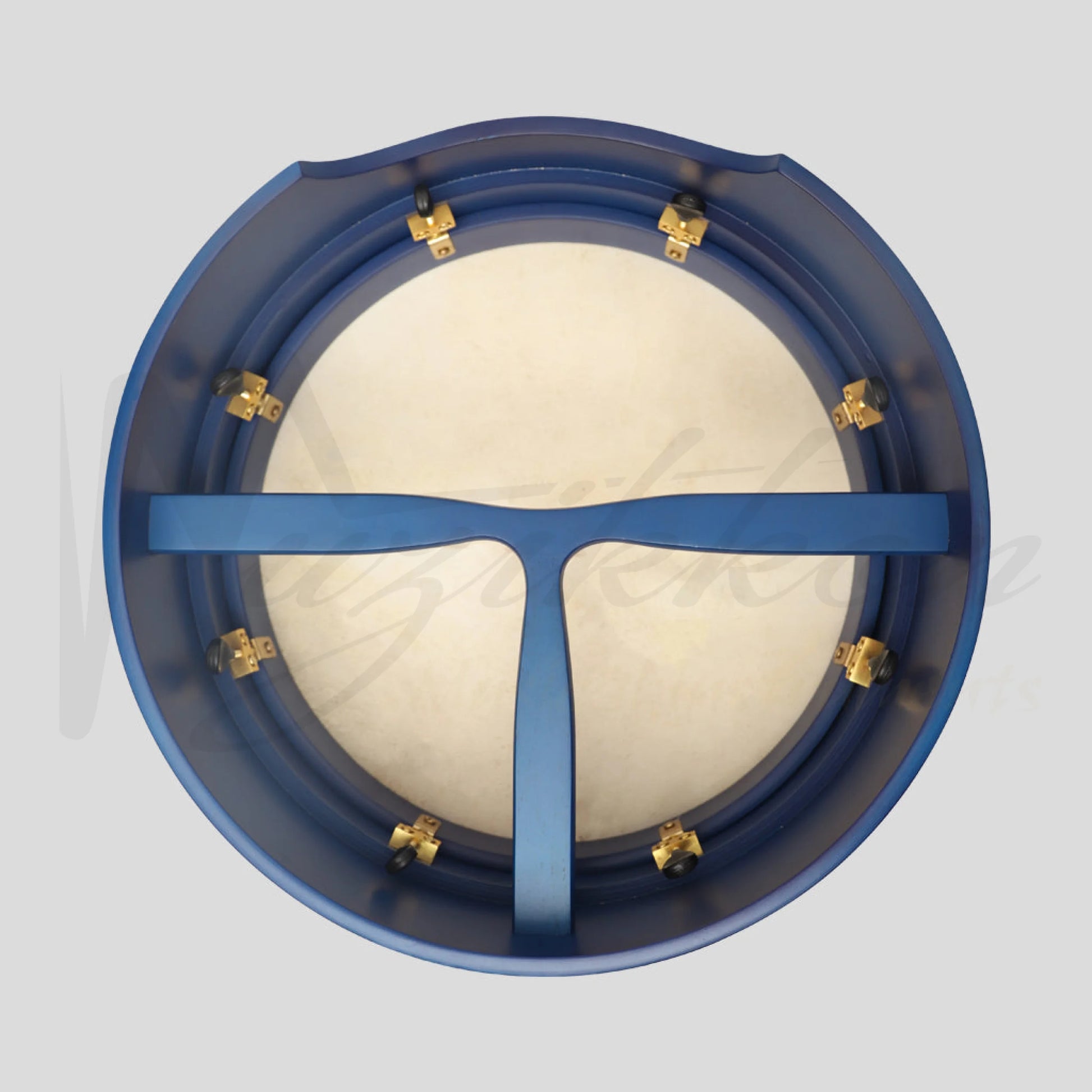 Muzikkon 15”X5’’ (38X12.5 Cm) Premium Celtic Irish Bodhran With Easy Tune System Deep Rim T-