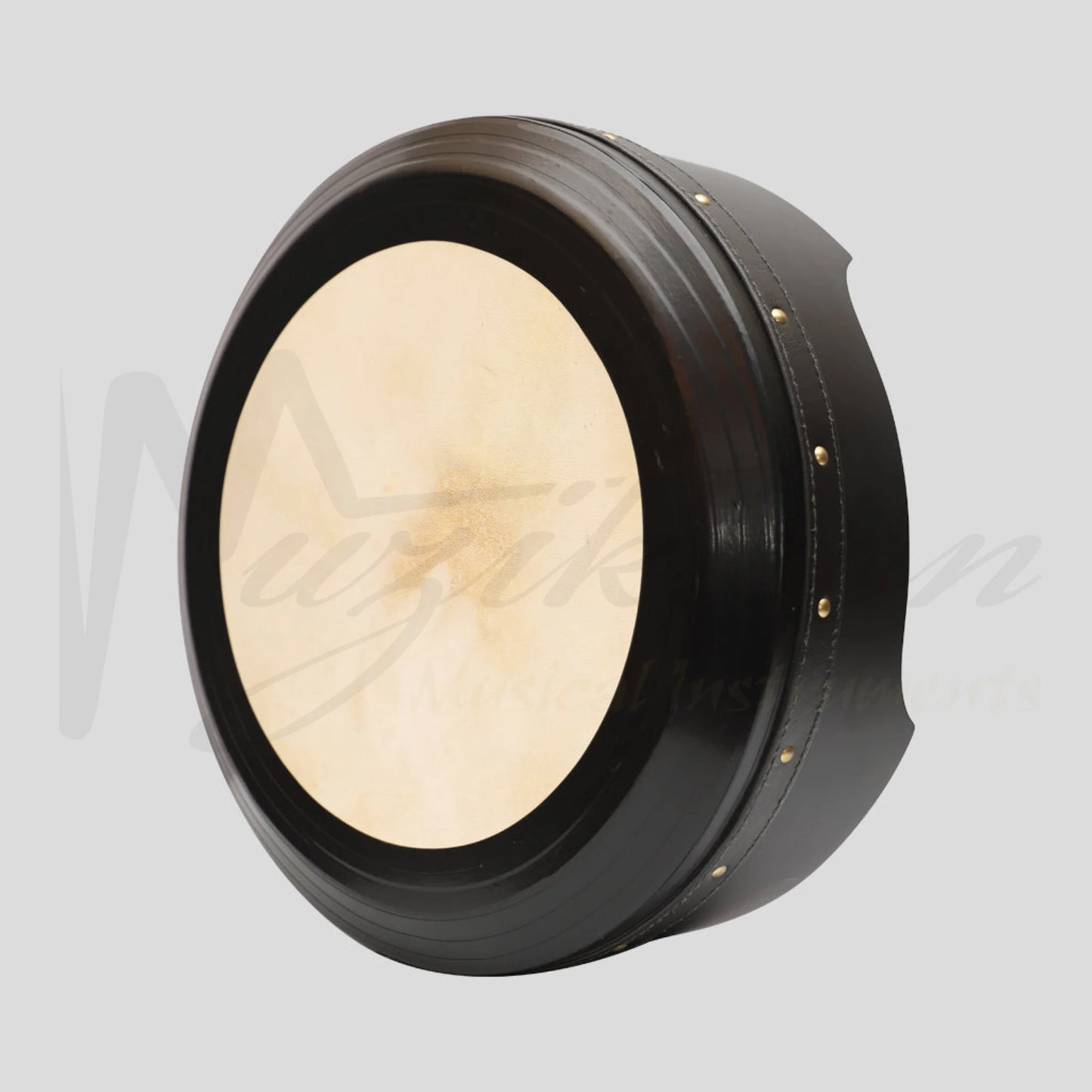 Muzikkon 15”X5’’ (38X12.5 Cm) Premium Celtic Irish Bodhran With Easy Tune System Deep Rim T-