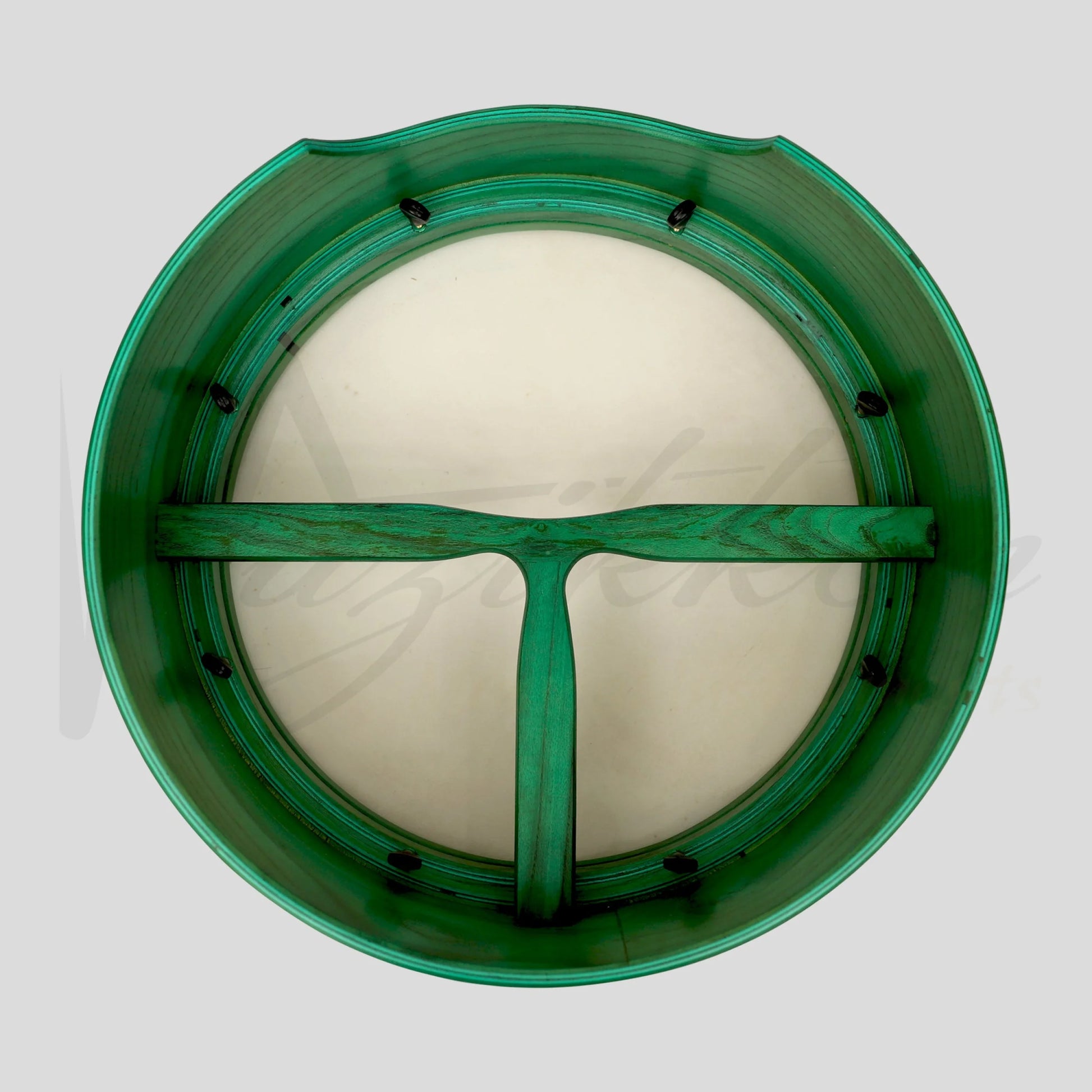 Muzikkon 15”X6’’ Premium Celtic Irish Bodhran With Easy Tune System Deep Rim T-Bar & Taped Finish