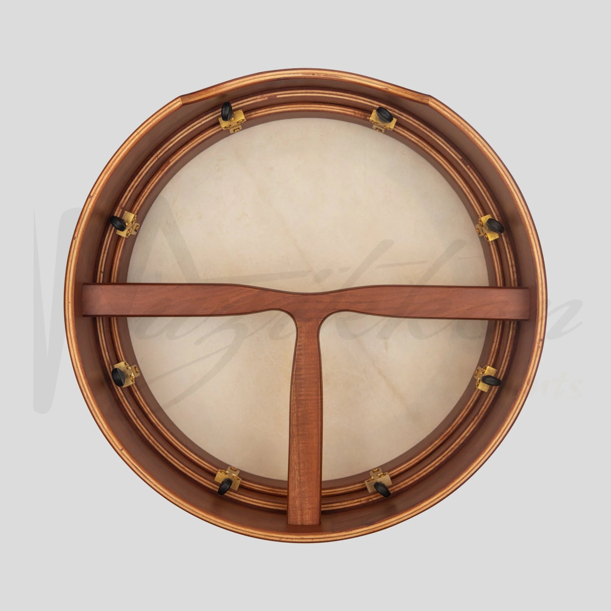 Muzikkon 16”X5’’ (40.5X12.5 Cm) Premium Celtic Irish Bodhran With Easy Tune System Deep Rim