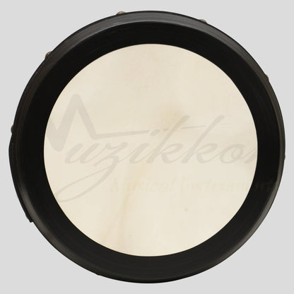 Muzikkon 16”x6’’ Premium Celtic Irish Bodhran with Easy Tune System Deep Rim T-BAR & Taped Finish