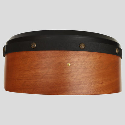 Muzikkon 16”x6’’ Premium Celtic Irish Bodhran with Easy Tune System Deep Rim T-BAR & Taped Finish