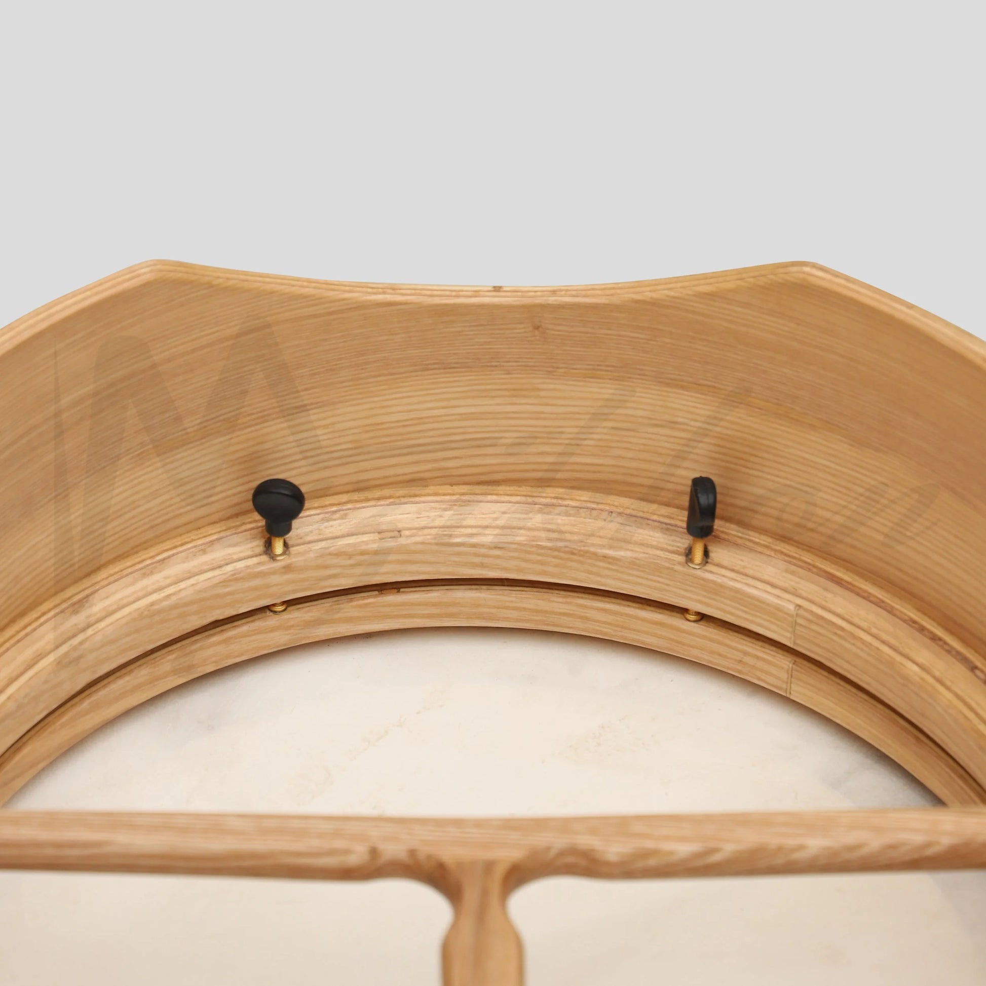 Muzikkon 16”x6’’ Premium Celtic Irish Bodhran with Easy Tune System Deep Rim T-BAR & Taped Finish