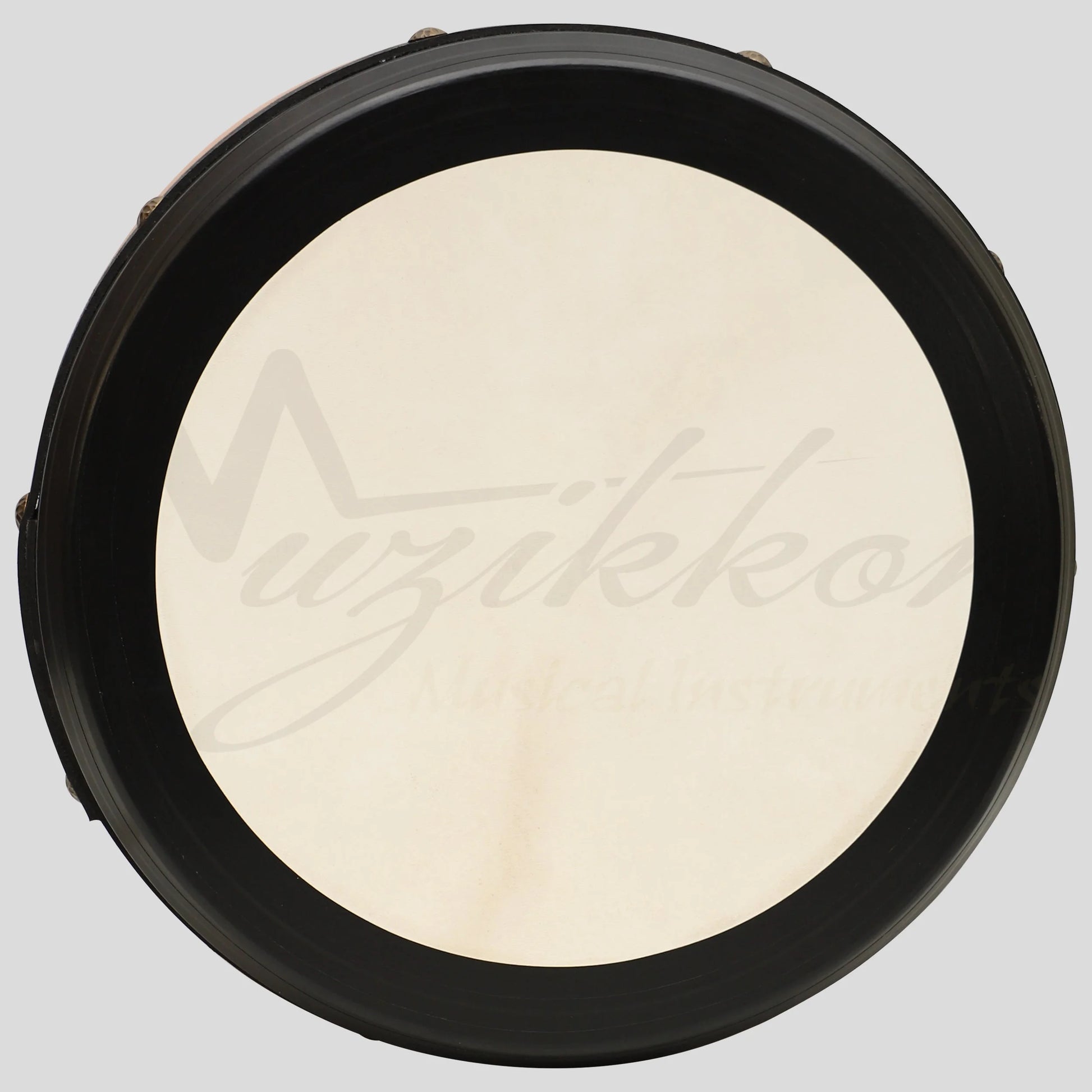 Muzikkon 16”x6’’ Premium Celtic Irish Bodhran with Easy Tune System Deep Rim T-BAR & Taped Finish