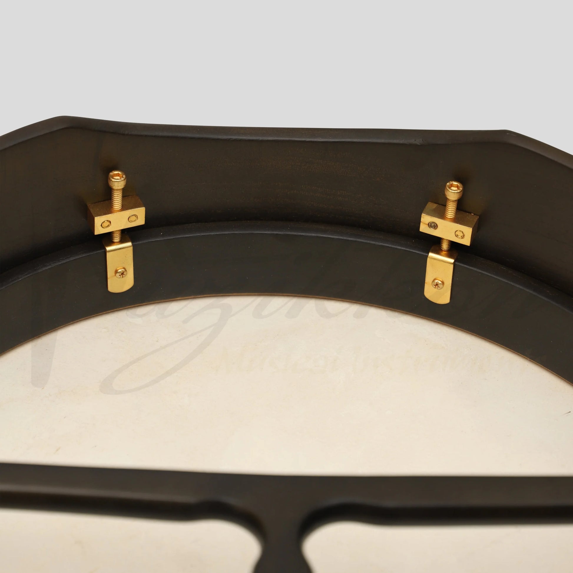 Muzikkon 16’’X4’’ Heartland Tunable Irish Bodhran with T-BAR & Taped Finish Deep Tune Drum