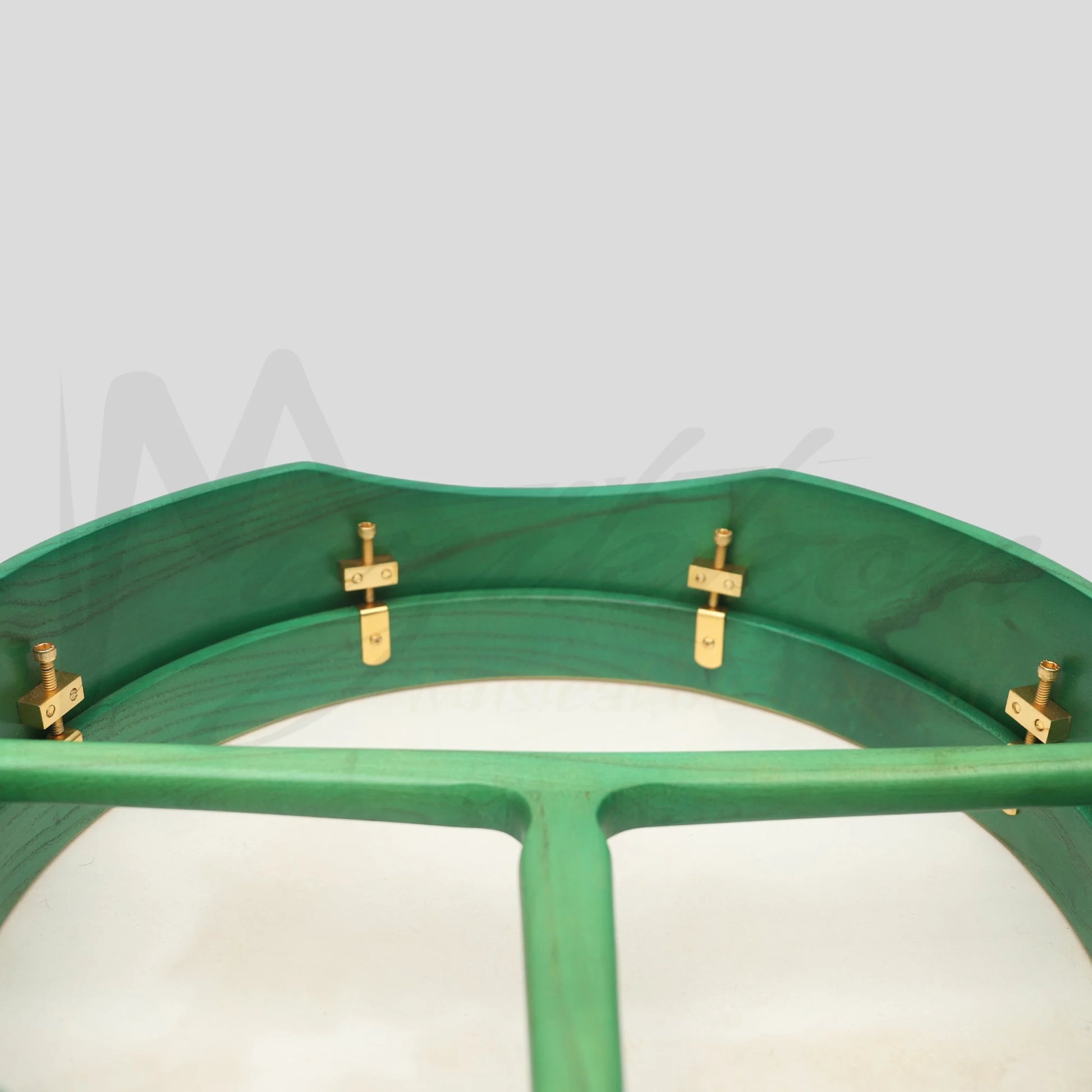 Muzikkon 16’’X4’’ Heartland Tunable Irish Bodhran with T-BAR & Taped Finish Deep Tune Drum