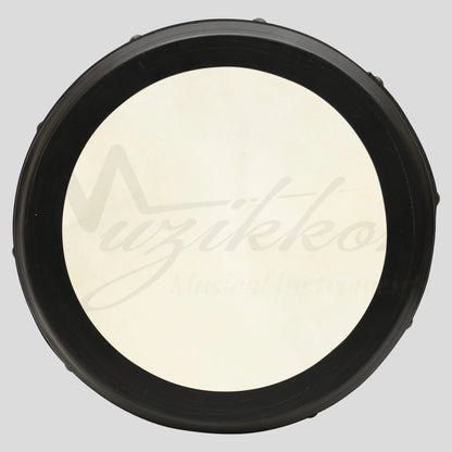 Muzikkon 16’’X4’’ Heartland Tunable Irish Bodhran with T-BAR & Taped Finish Deep Tune Drum