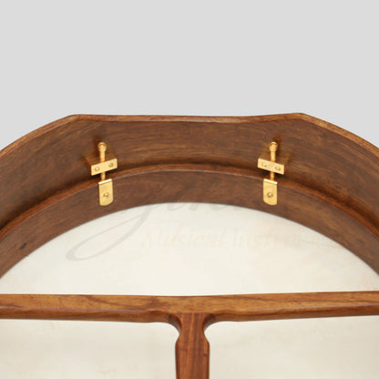 Muzikkon 16’’X4’’ Heartland Tunable Irish Bodhran with T-BAR & Taped Finish Deep Tune Drum