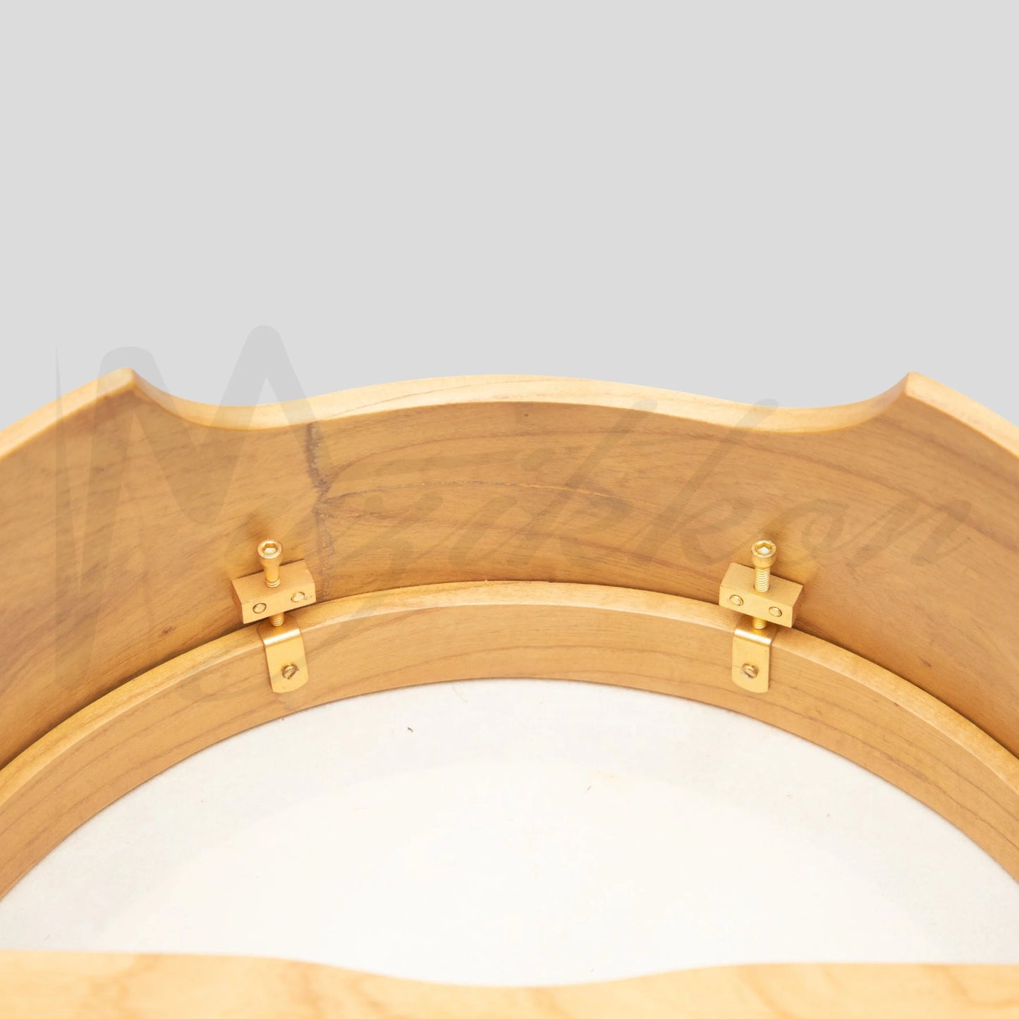 Muzikkon 16’’X6’’ Heartland Tunable Irish Bodhran Drum Deep Rim With T-Bar & Taped Finish