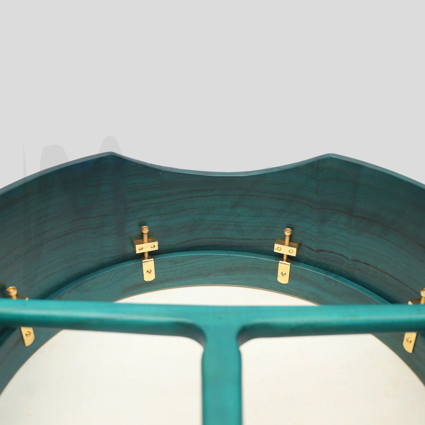 Muzikkon 16’’X6’’ Heartland Tunable Irish Bodhran Drum Deep Rim with T-BAR & Taped Finish Deep Tune Celtic Irish