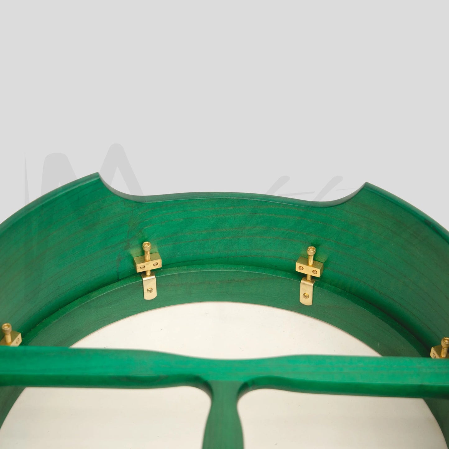 Muzikkon 16’’X6’’ Heartland Tunable Irish Bodhran Drum Deep Rim with T-BAR & Taped Finish Deep Tune Celtic Irish