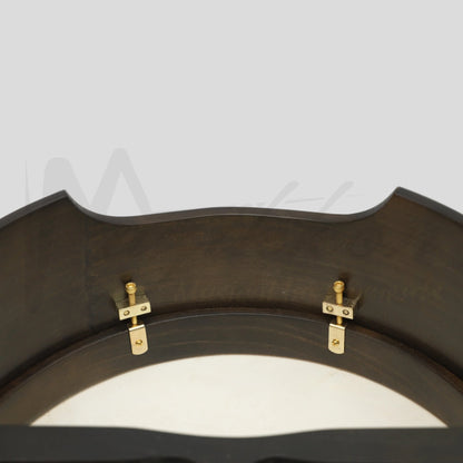 Muzikkon 16’’X6’’ Heartland Tunable Irish Bodhran Drum Deep Rim with T-BAR & Taped Finish Deep Tune Celtic Irish