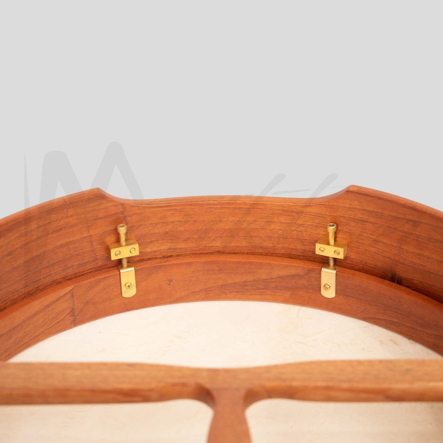 Muzikkon 18’’X4’’ Heartland Tunable Irish Bodhran Drum With T-Bar & Taped Finish Deep Tune