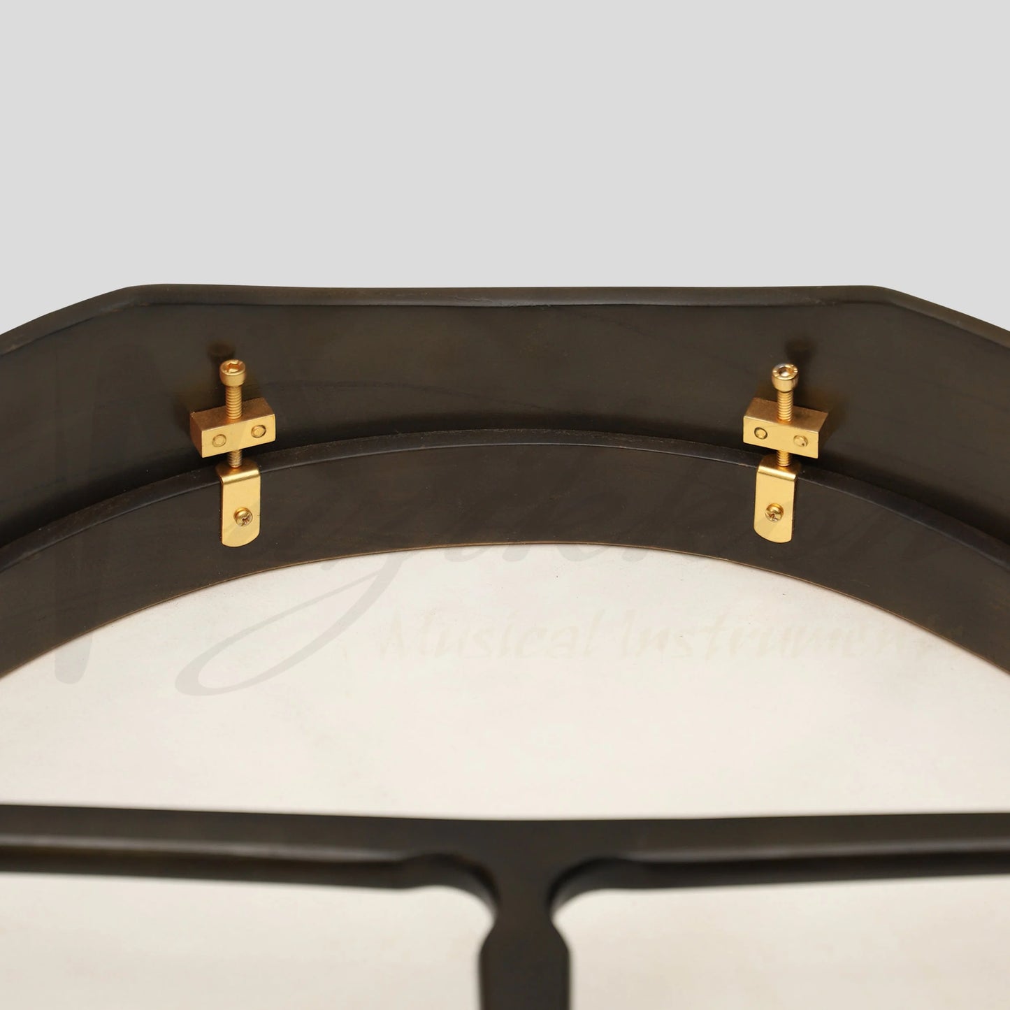 Muzikkon 18’’X4’’ Heartland Tunable Irish Bodhran Drum with T-Bar & Taped Finish Deep Tune