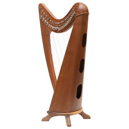 24 String Claddagh Harp Walnut