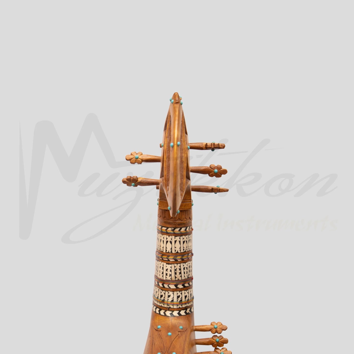 Muzikkon Afghani Rubab Full Sadafi Mulberry