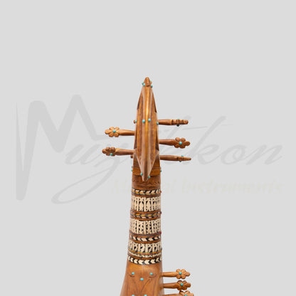 Muzikkon Afghani Rubab Full Sadafi Mulberry