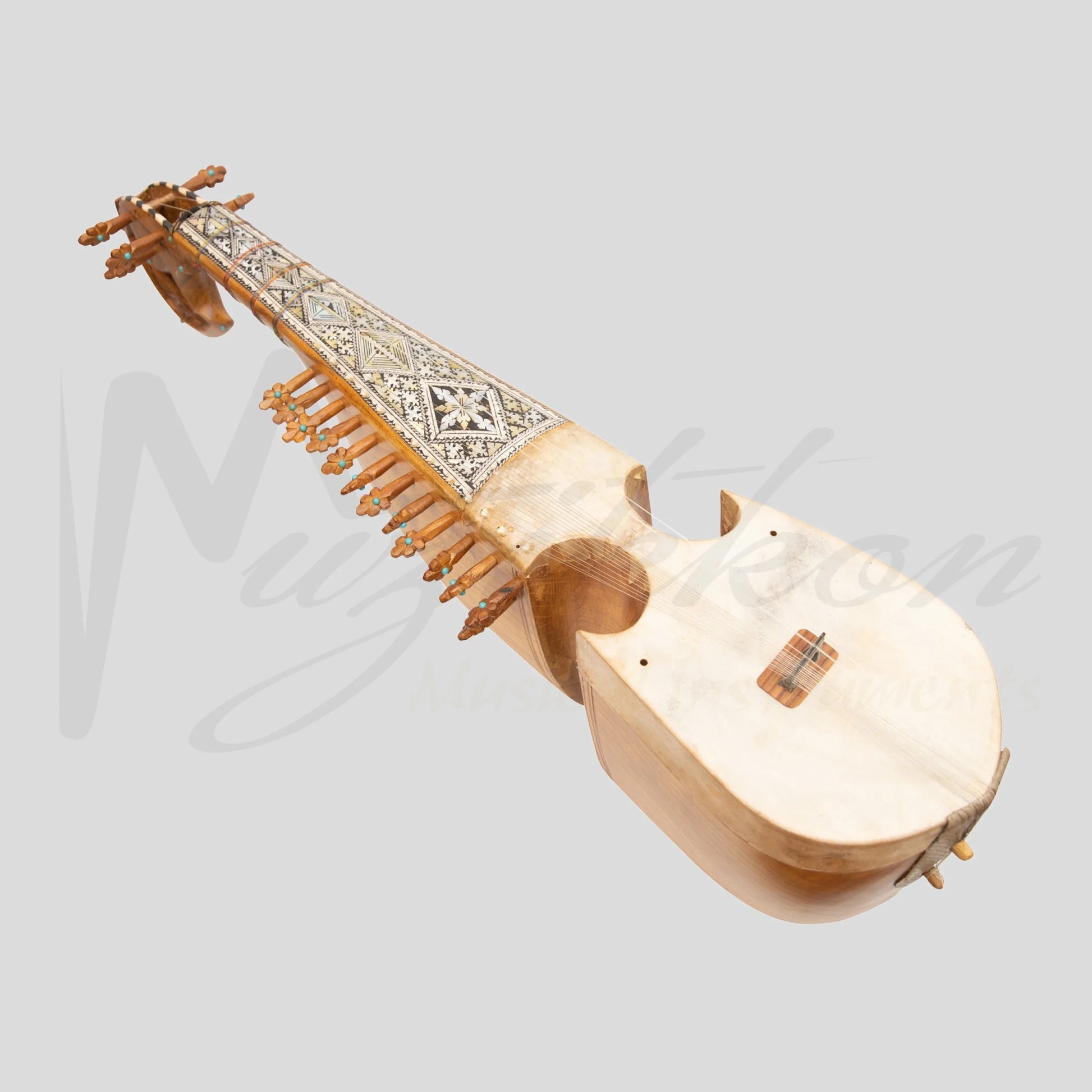 Muzikkon Afghani Rubab Full Sadafi Mulberry