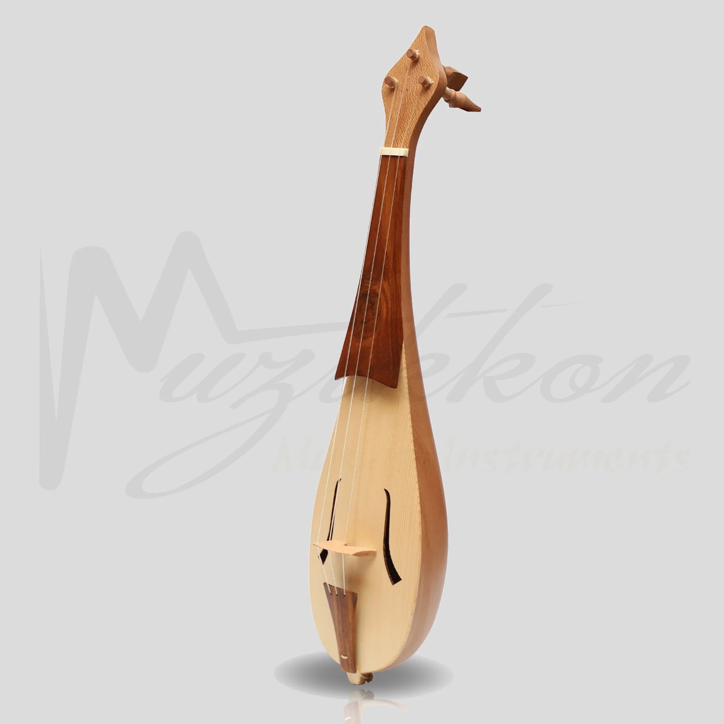 Muzikkon Alto Rebec 3 String Lacewood