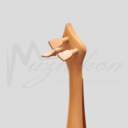 Muzikkon Alto Rebec 3 String Lacewood