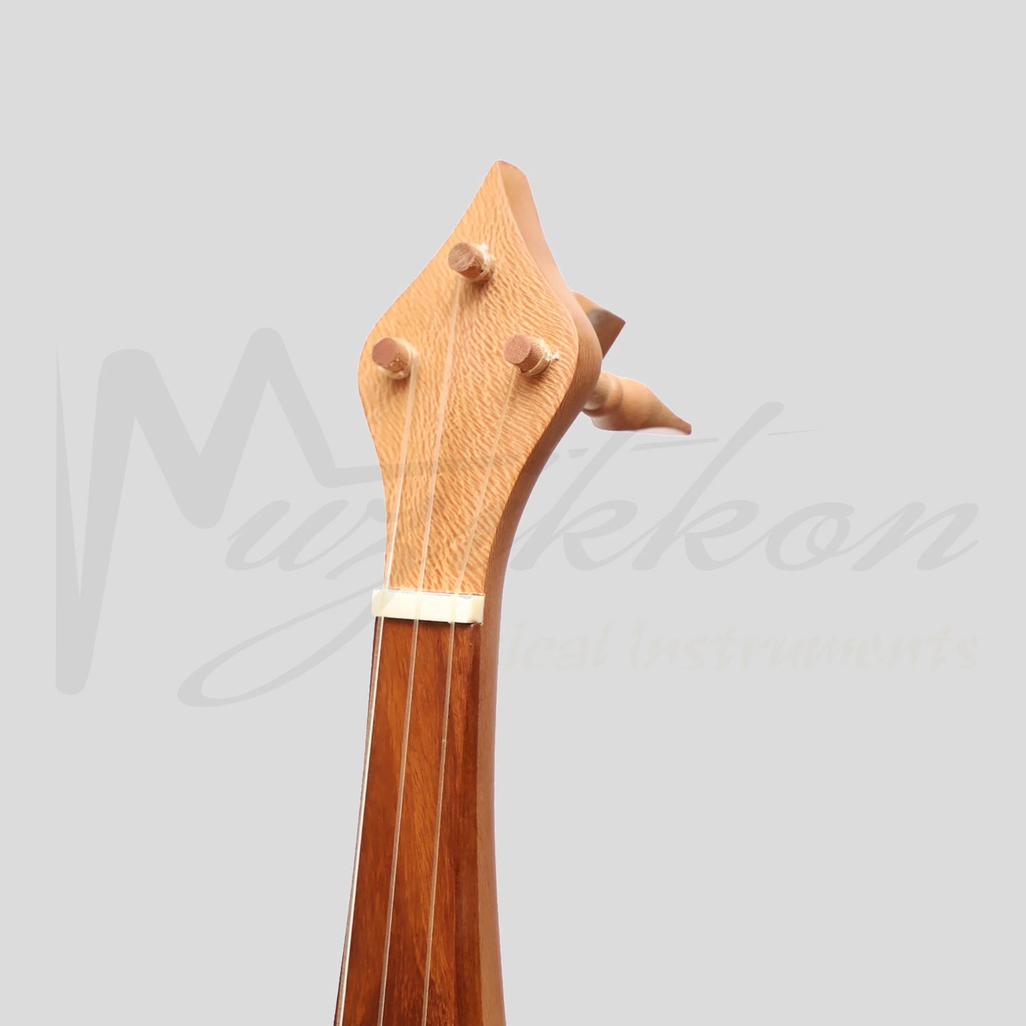 Muzikkon Alto Rebec 3 String Lacewood