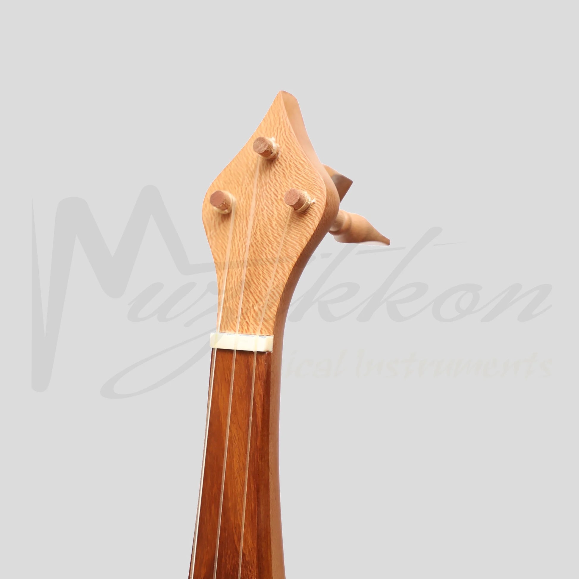 Muzikkon Alto Rebec 3 String Lacewood