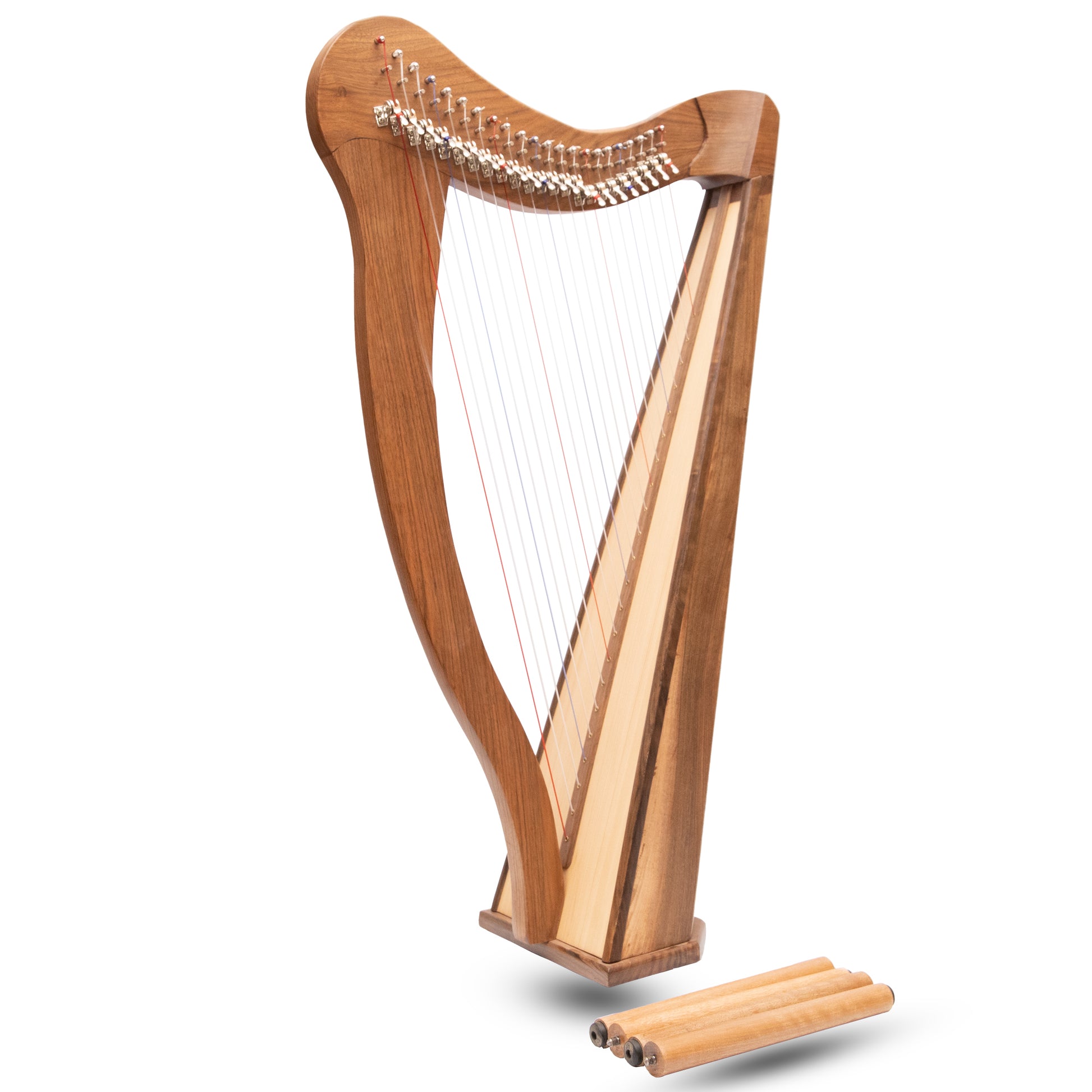 22 String Ard Ri Harp Walnut Muzikkon