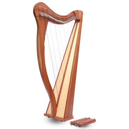 Muzikkon Ard RI Harp, 27 String Mahogany