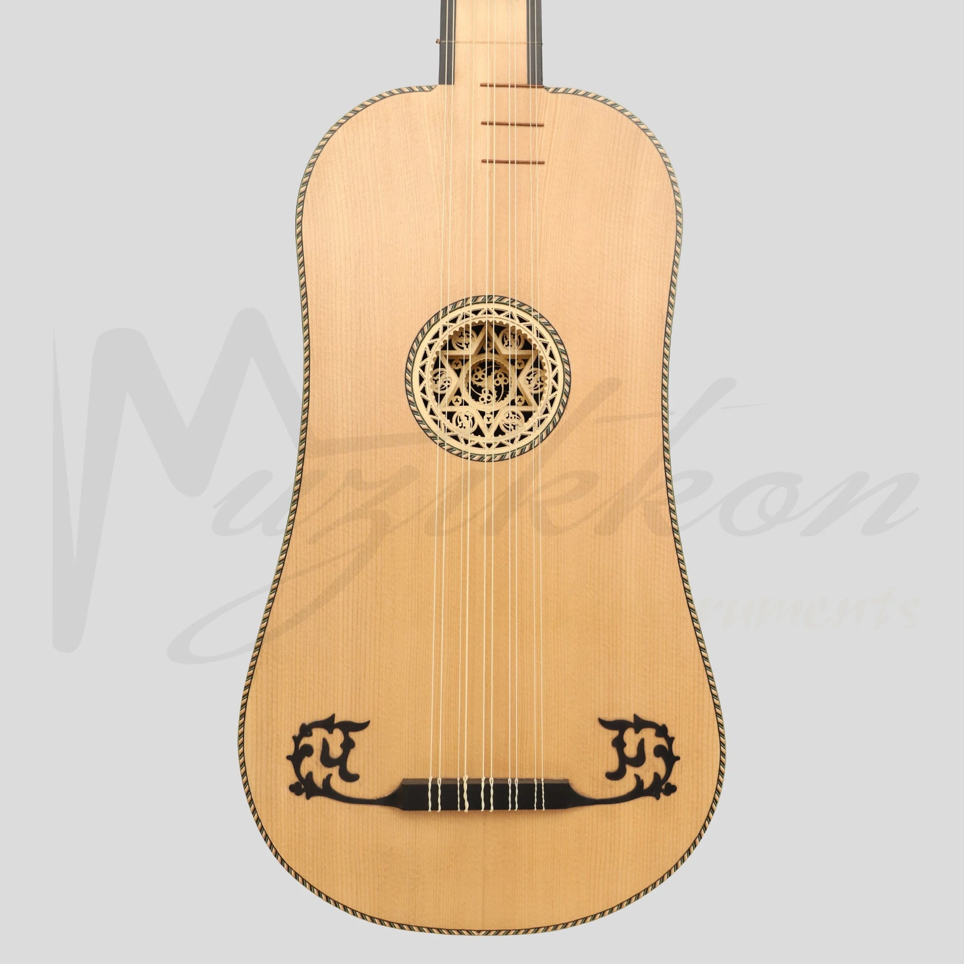 Muzikkon Baroque Guitar 5 Course After Sellas