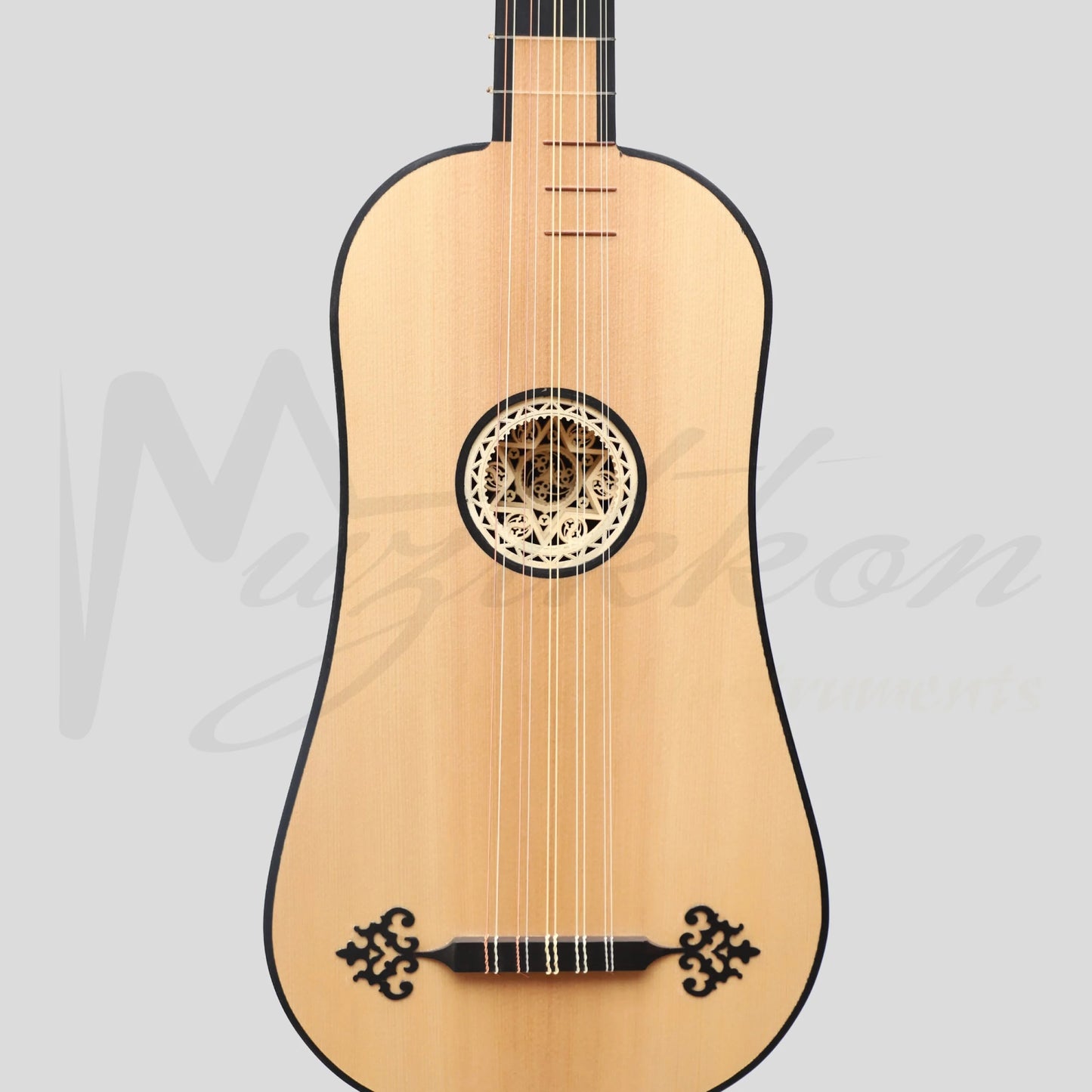 Muzikkon Sellas Baroque Guitar 5 Course Wenge