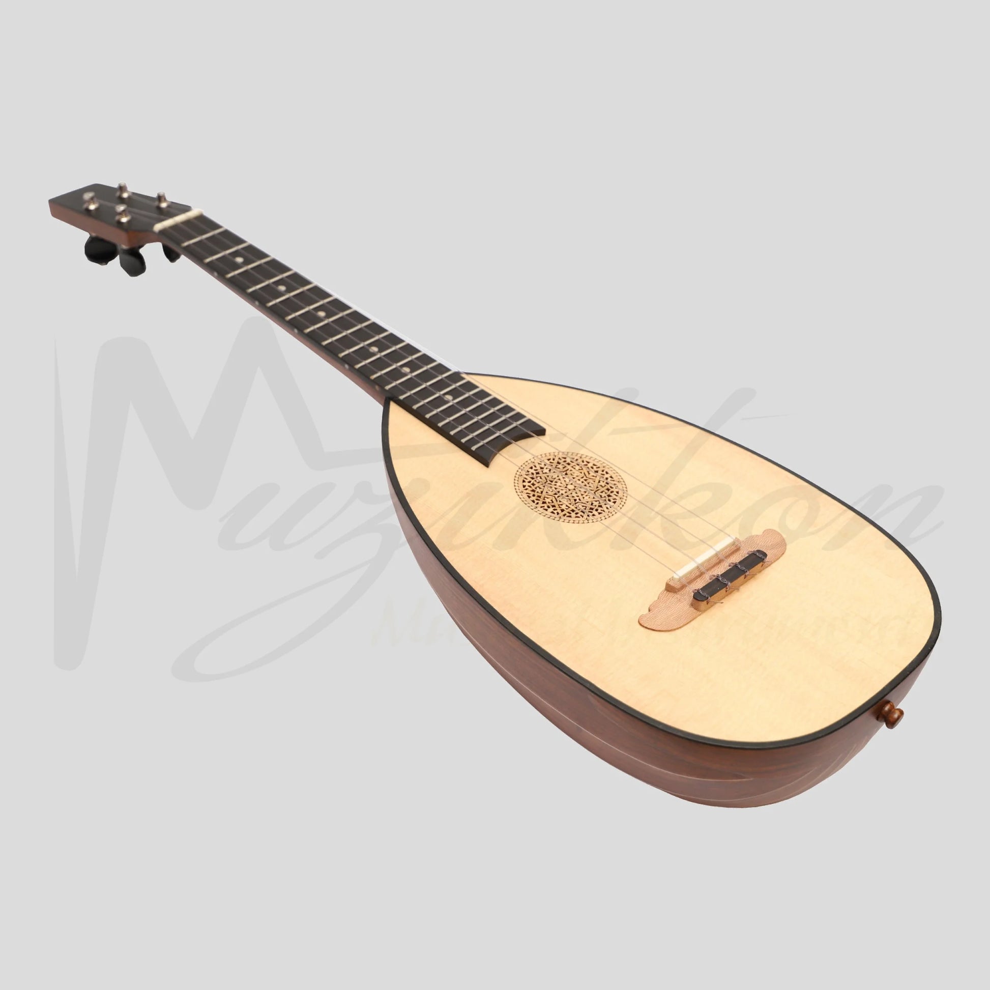 Muzikkon Baroque Ukelele 4 Strings Tenor Rosewood
