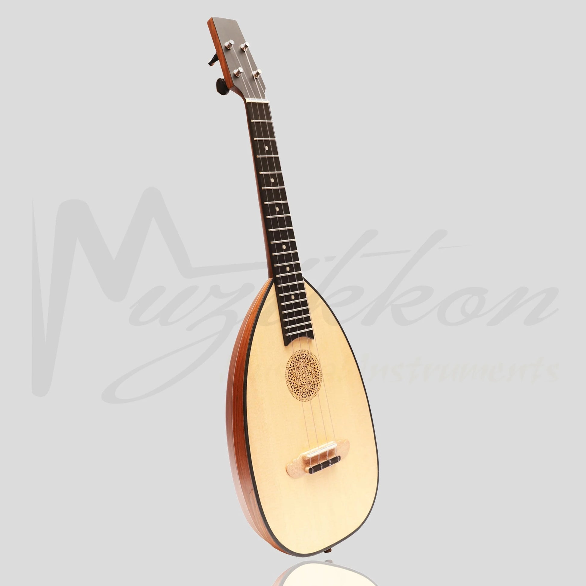 Muzikkon Baroque Ukelele 4 Strings Tenor Rosewood Left Hand