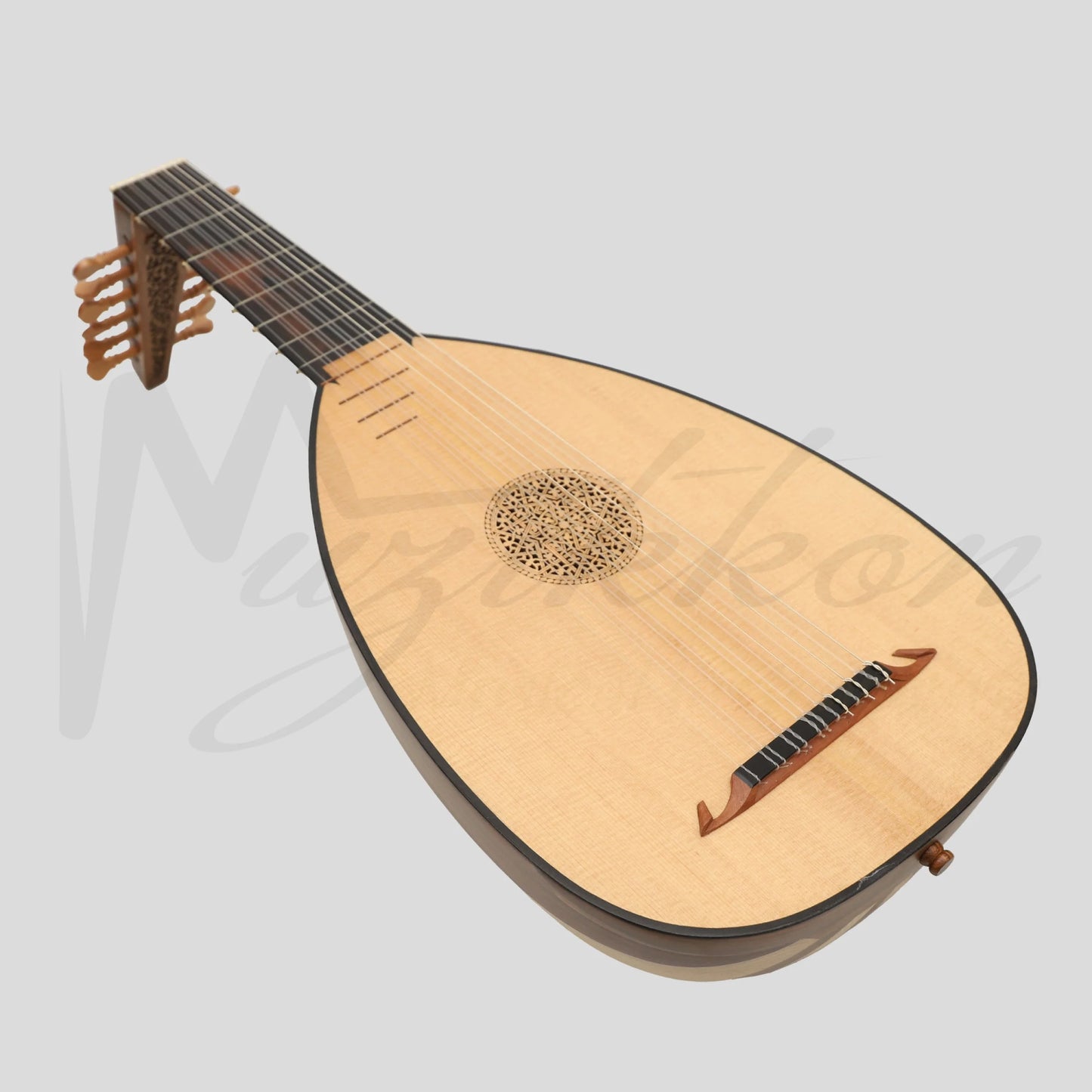 Muzikkon Descant Lute 7 Course Left Hand Lute