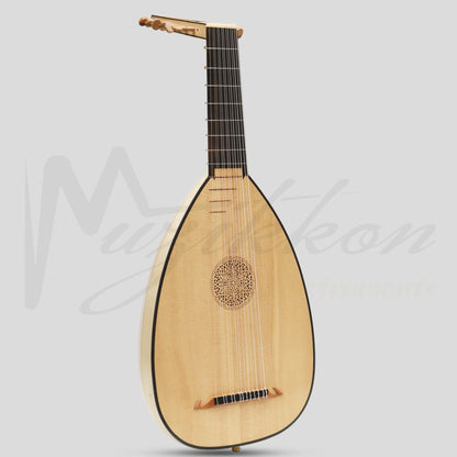 Muzikkon Descant Lute 7 Course Left Hand Maple Lute
