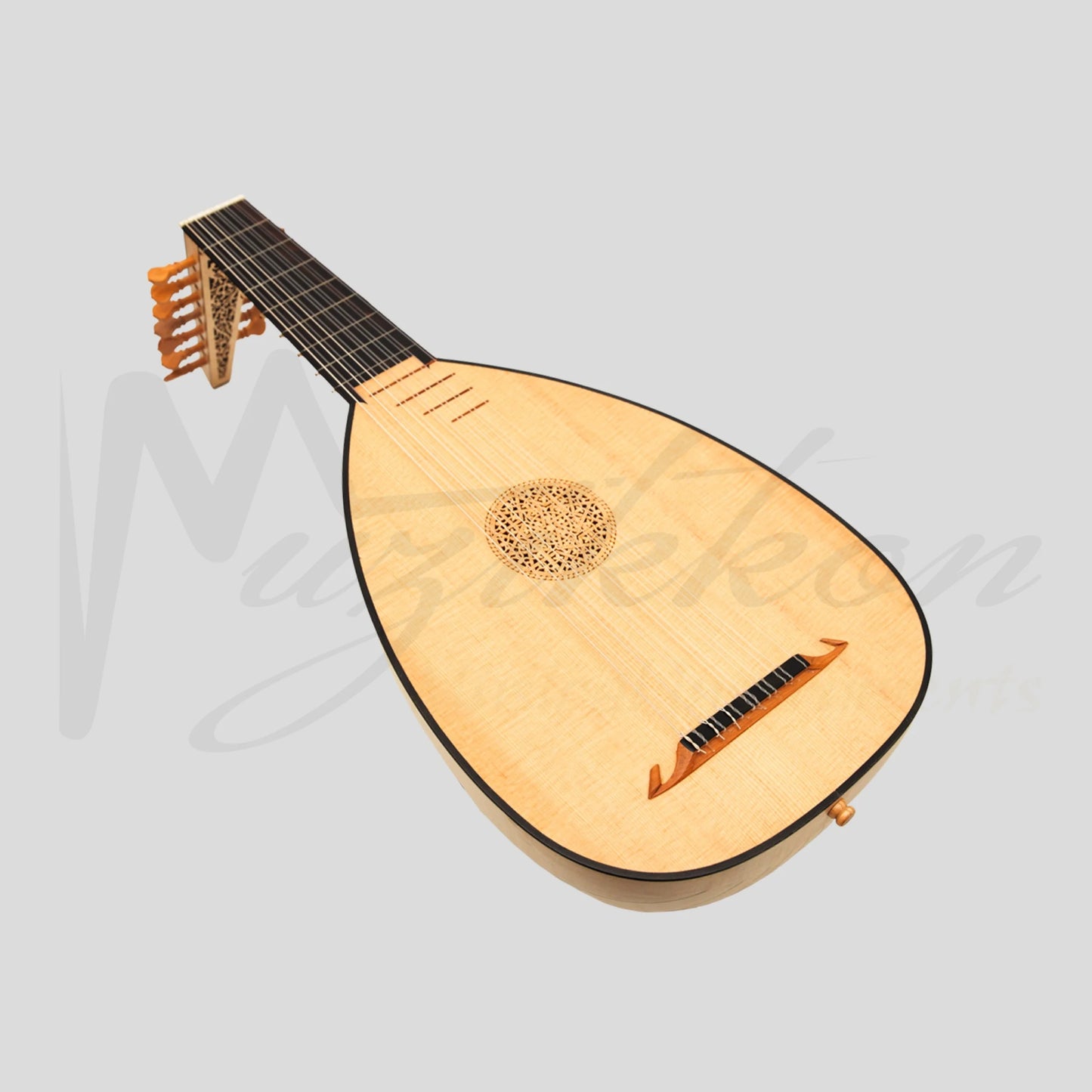 Muzikkon Descant Lute 7 Course Right Hand Lute