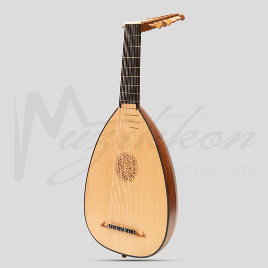 Muzikkon Descant Lute 7 Course Right Hand Rosewood Lute