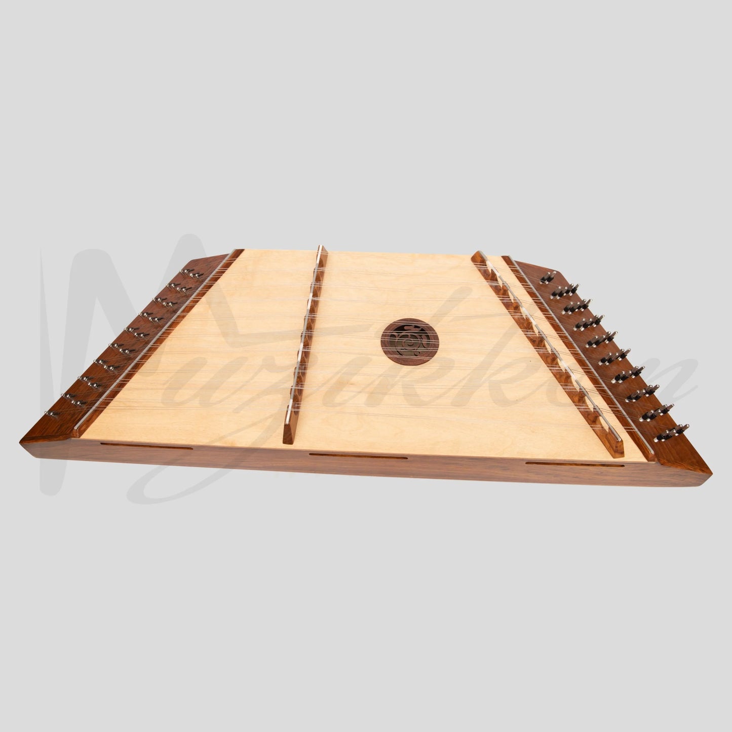 Muzikkon Double Strung 10-9 Hammered Dulcimer Rosewood With Hammers