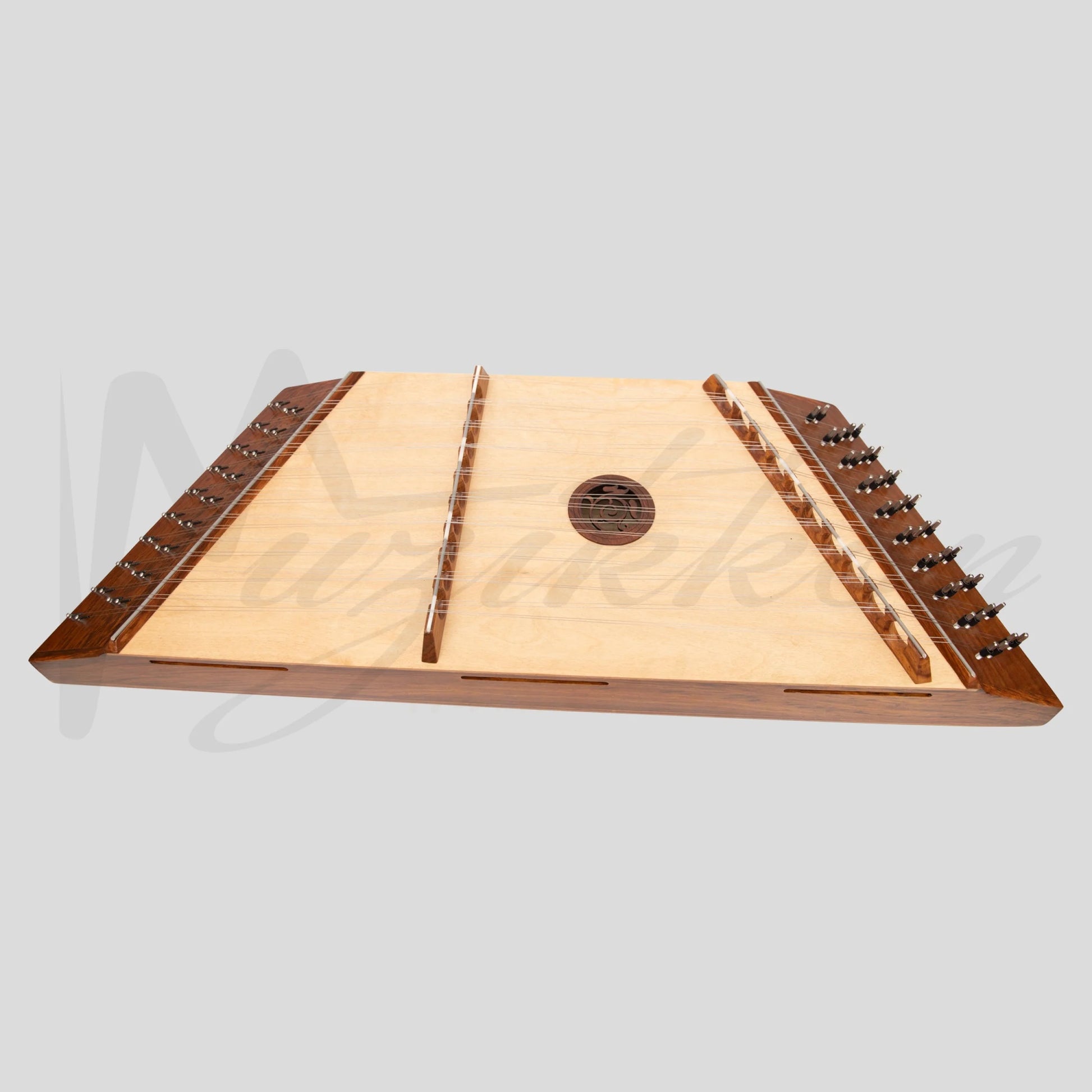 Muzikkon Double Strung 10-9 Hammered Dulcimer Rosewood With Hammers