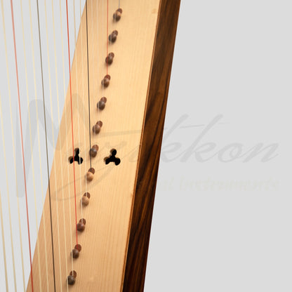 Muzikkon Gothic Harp 29 String Rosewood