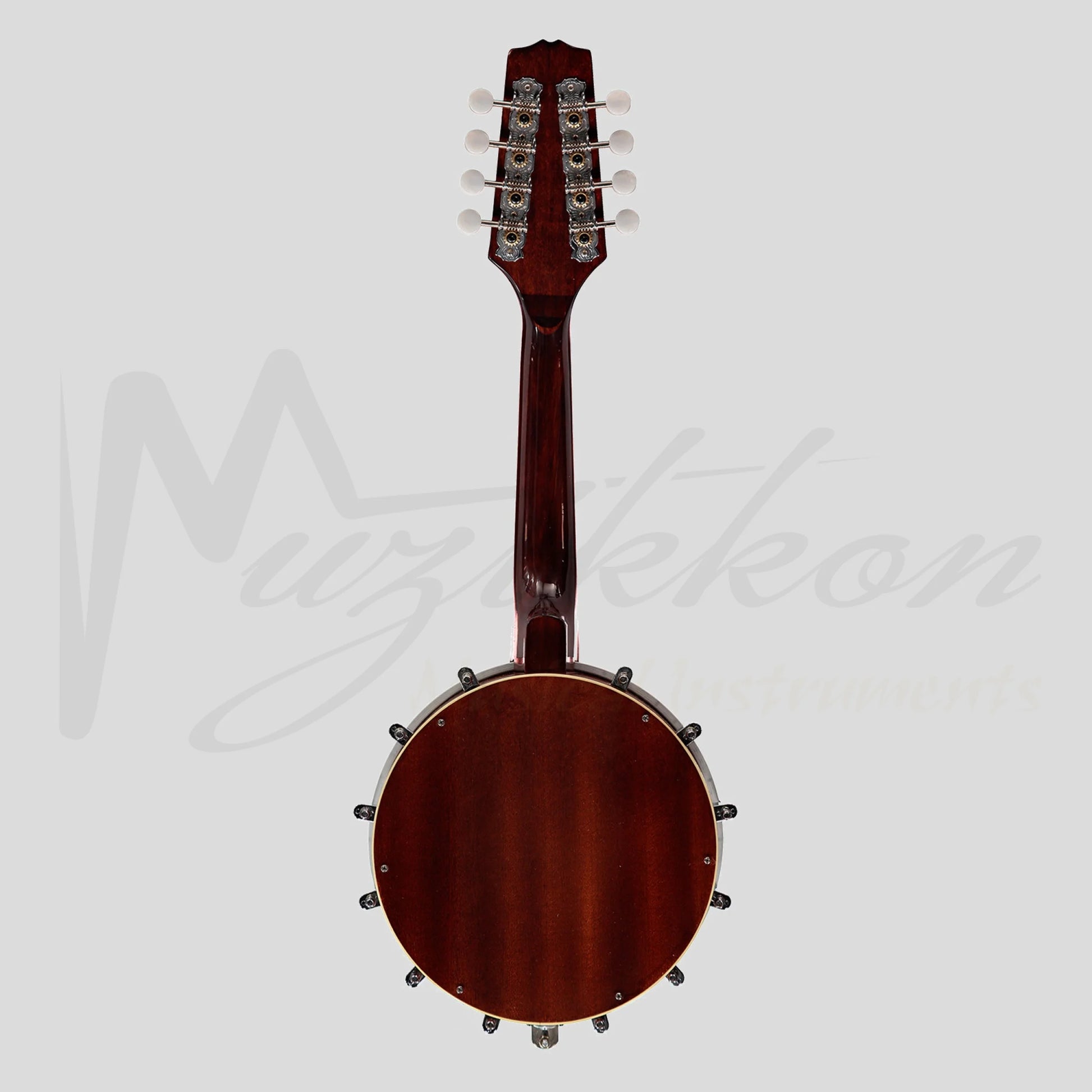 Muzikkon New Heartland Banjo Mandolin Solid Mahogany Body