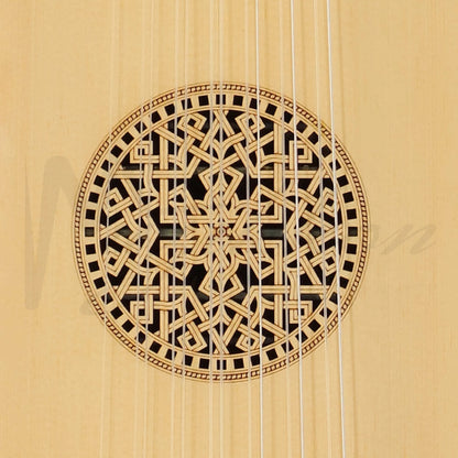 Muzikkon Renaissance Lute 7 Course Left Hand After Hieber