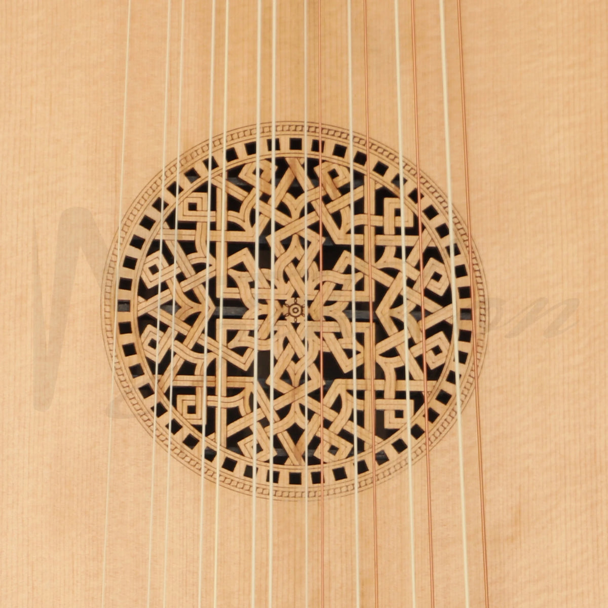 Muzikkon Renaissance Lute 8 Course Deluxe Left Hand After Hieber - Lute