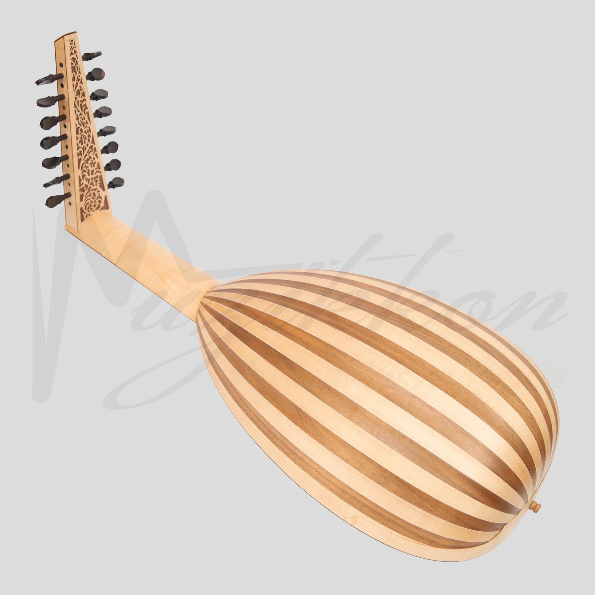 Muzikkon Renaissance Lute 8 Course Deluxe Right Hand After