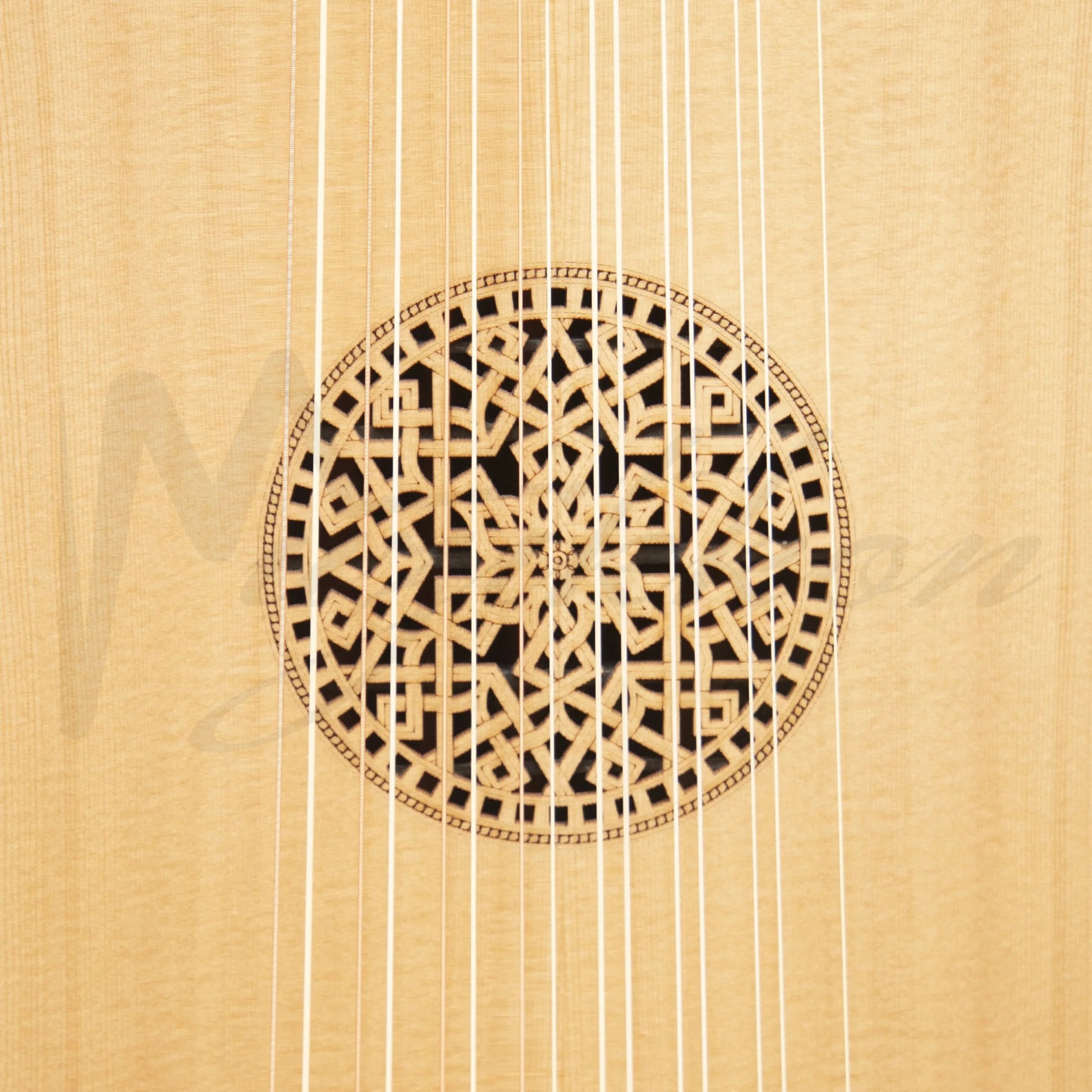Muzikkon Renaissance Lute 8 Course Deluxe Right Hand After Hieber