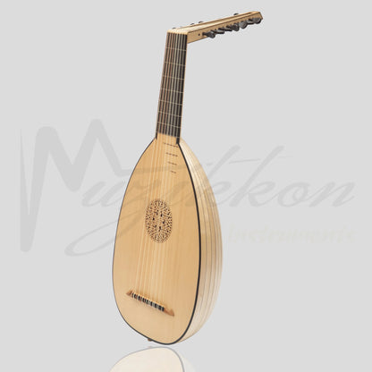 Muzikkon Renaissance Lute 8 Course Deluxe Right Hand After Hieber Maple