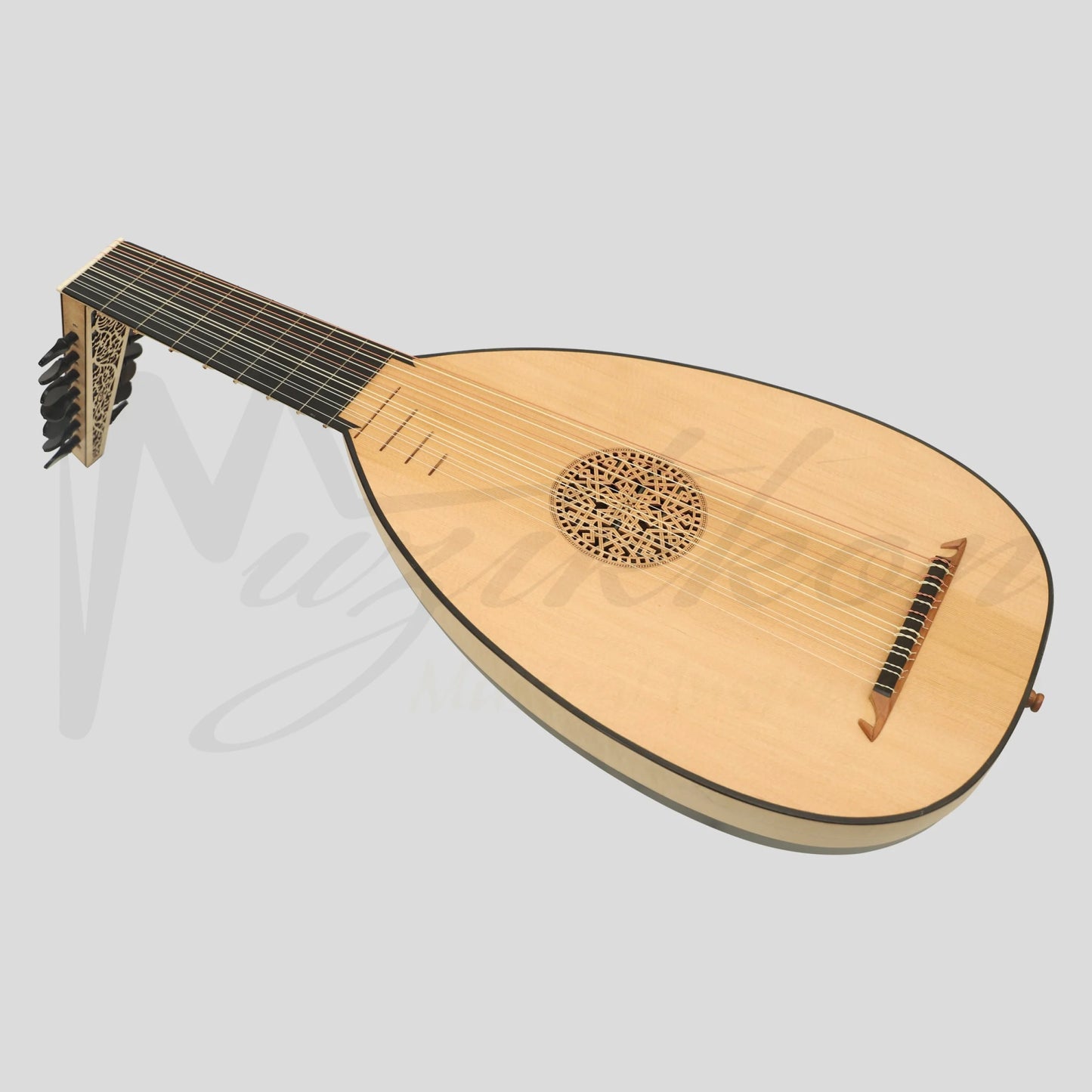 Muzikkon Renaissance Lute 8 Course Left Hand After Hieber