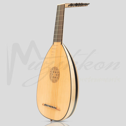 Muzikkon Renaissance Lute 8 Course Left Hand After Hieber Maple/Ebony