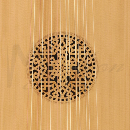 Muzikkon Renaissance Lute 8 Course Right Hand After Hieber Lute