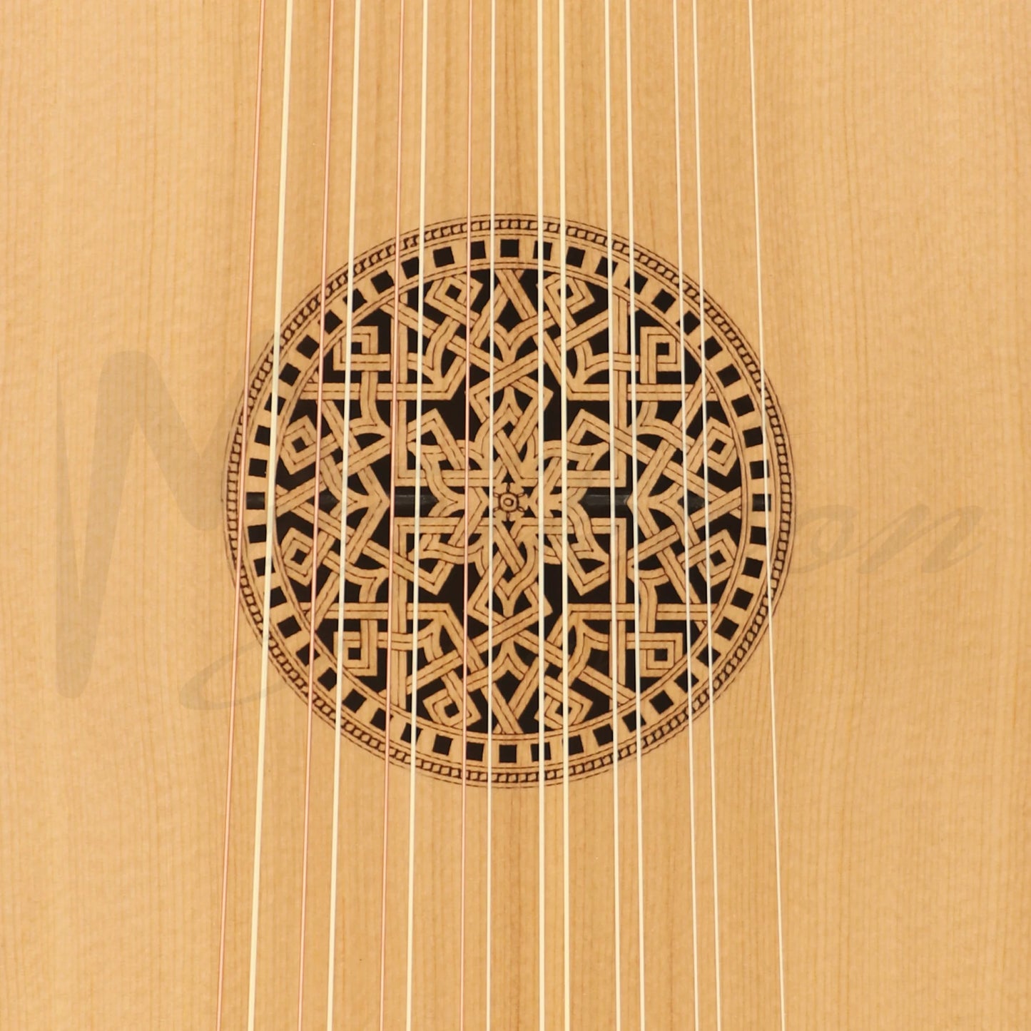 Muzikkon Renaissance Lute 8 Course Right Hand After Hieber Lute