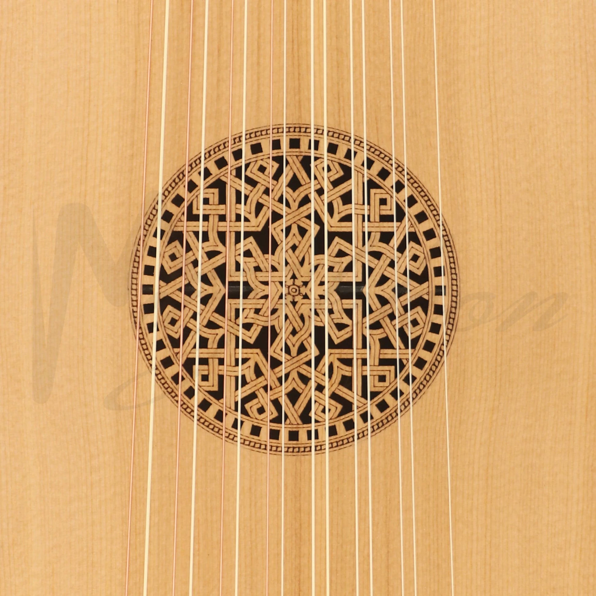 Muzikkon Renaissance Lute 8 Course Right Hand After Hieber Lute